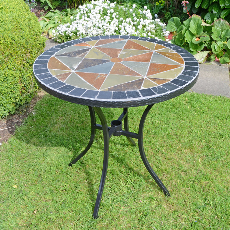 Mosaic tile deals bistro table